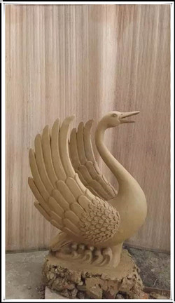 天鵝雕塑發(fā)貨完成